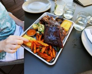 Barbecue Dinner at H2 Kitchen