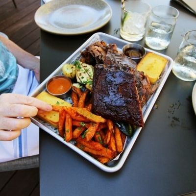 Barbecue Dinner at H2 Kitchen