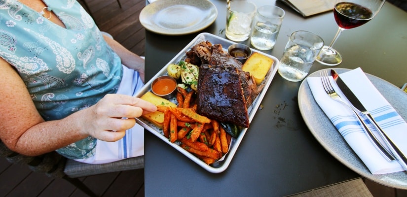Barbecue Dinner at H2 Kitchen