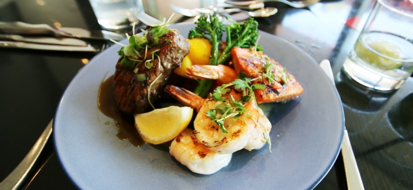 Dinner at The Lobby Restaurant in North Vancouver