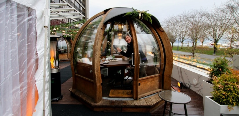 H Tasting Lounge Winterlust Dome