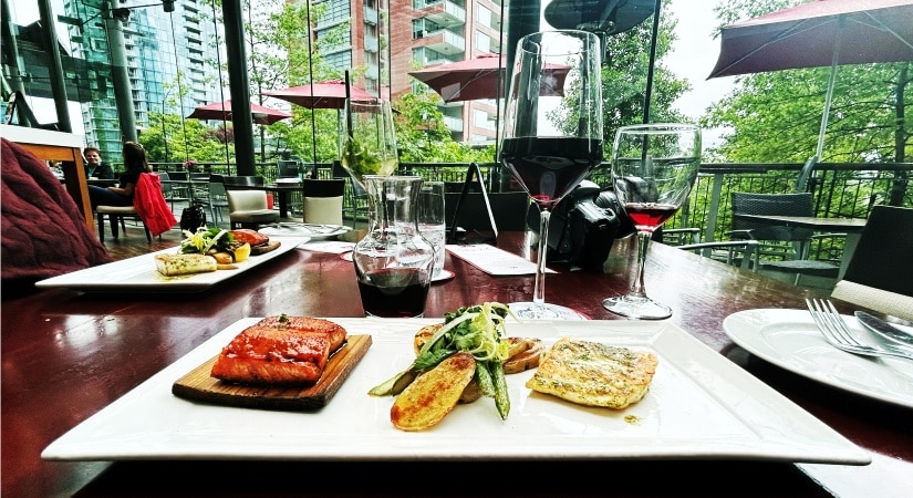 Menu Items at P2B Bistro + Bar