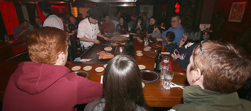 Dinner at Kobe Japanese Restaurant