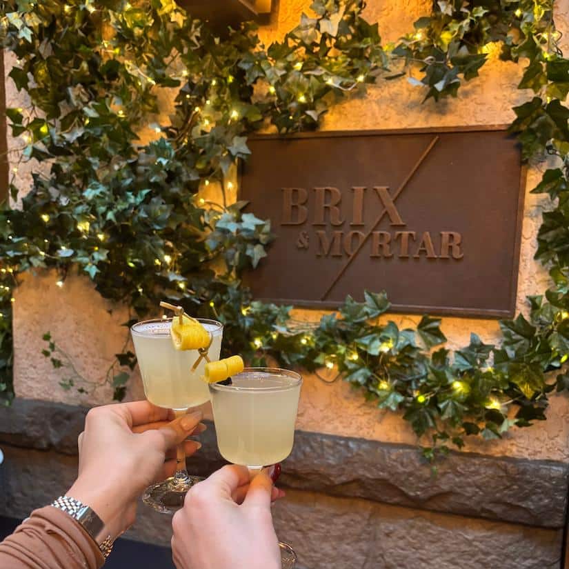 Brix and Mortar Restaurant Cocktails