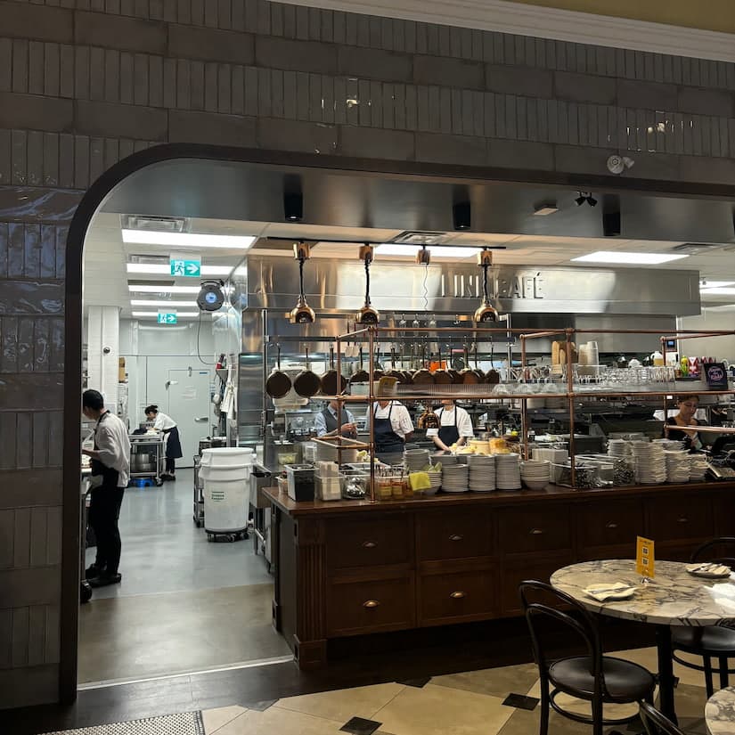Kitchen at Linh Cafe