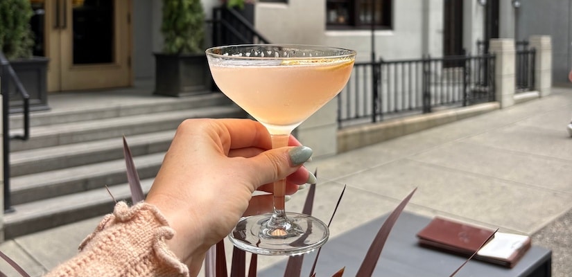 Cocktail at Nightingale Restaurant