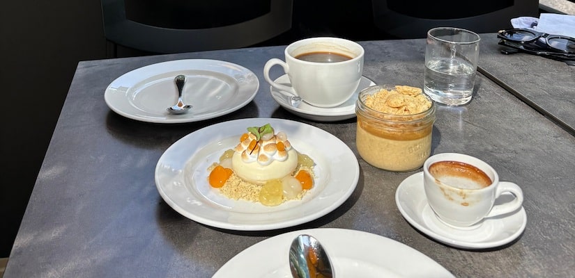 Dessert at Nightingale Restaurant