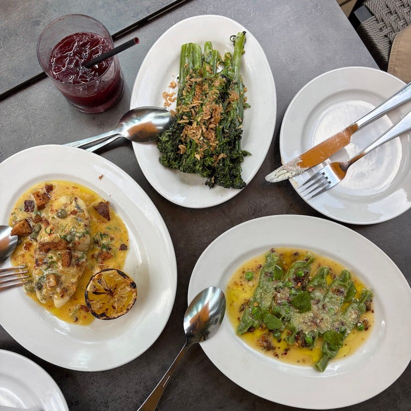 Menu Items at Nightingale Restaurant