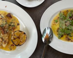 Food at Nightingale Restaurant