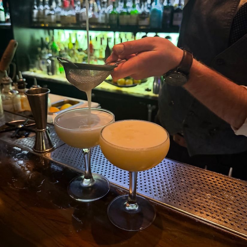 Cocktials Hawksworth Bar Vancouver