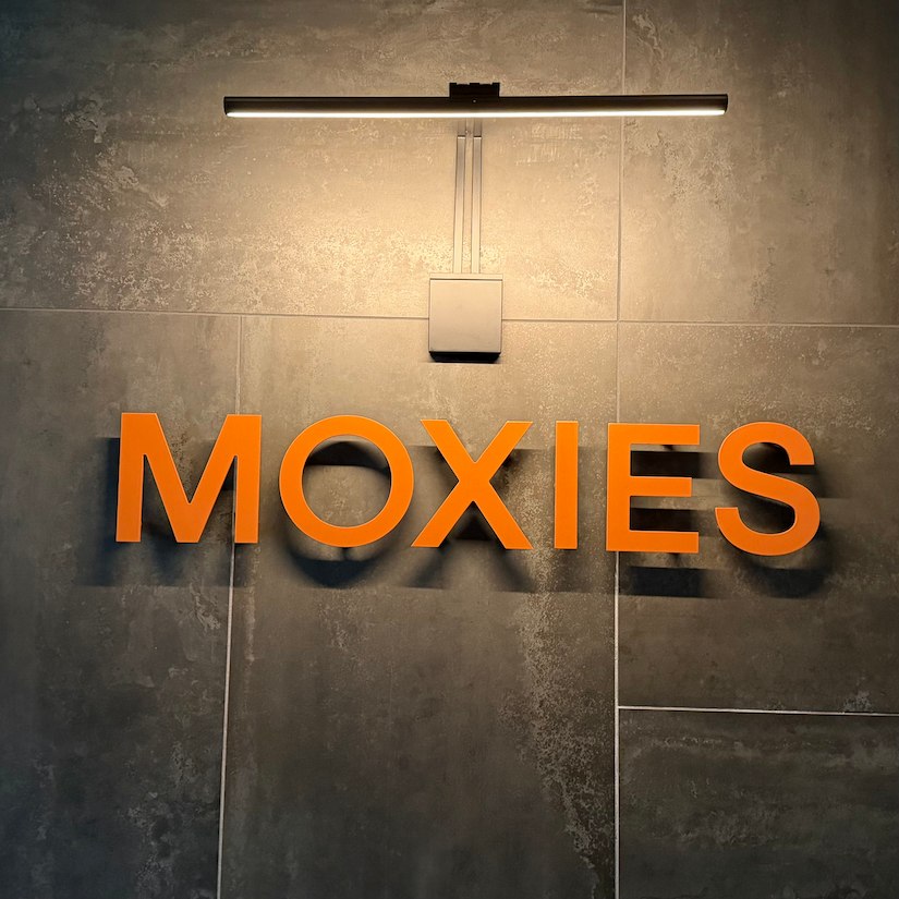 Moxies Restaurant Sign