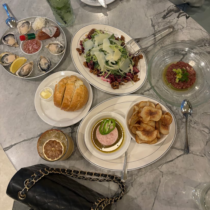 Food at Linh Cafe