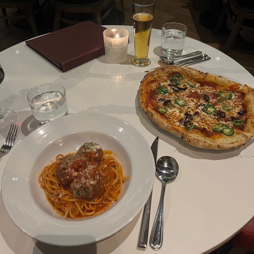 Food at Tutto Yaletown