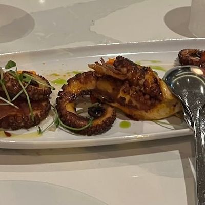 Octopus Dish Tutto Restaurant