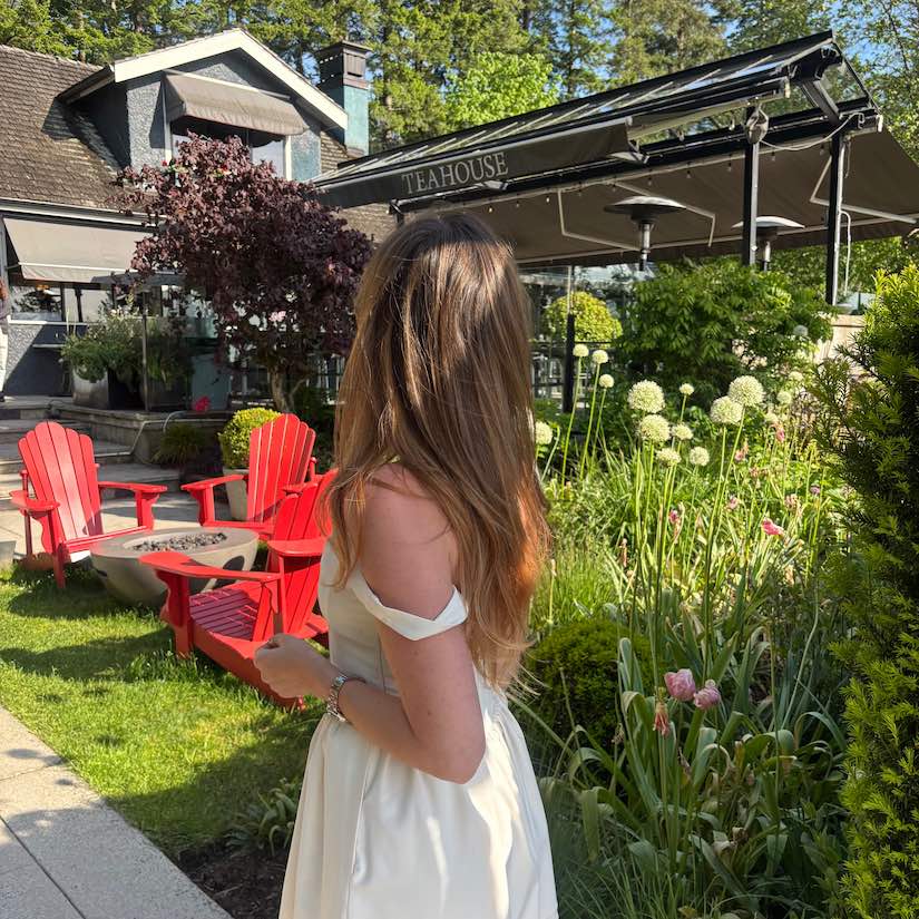 Charlotte Ahern at The Teahouse Restaurant
