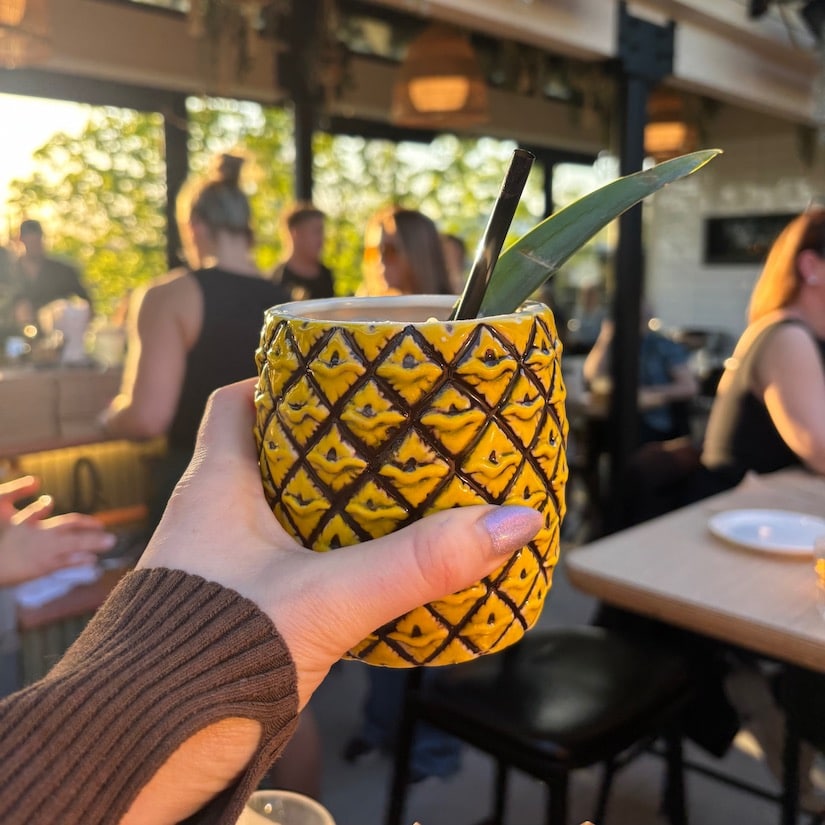 Pinapple Cocktail Social Restaurant