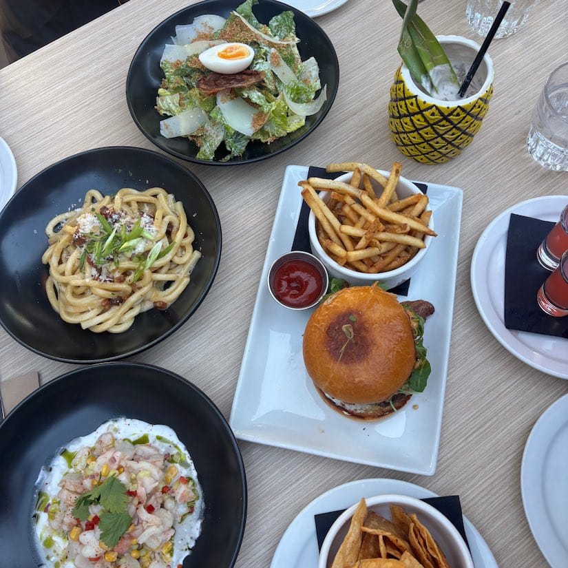 Food at Social Restaurant