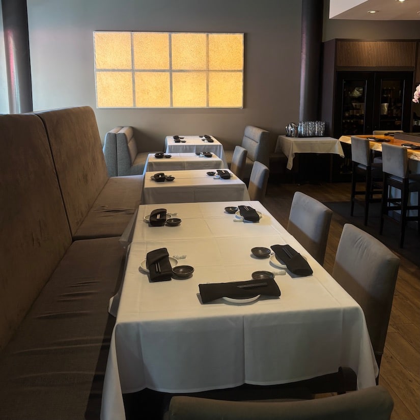 Dining Tables Yuwa Restaurant