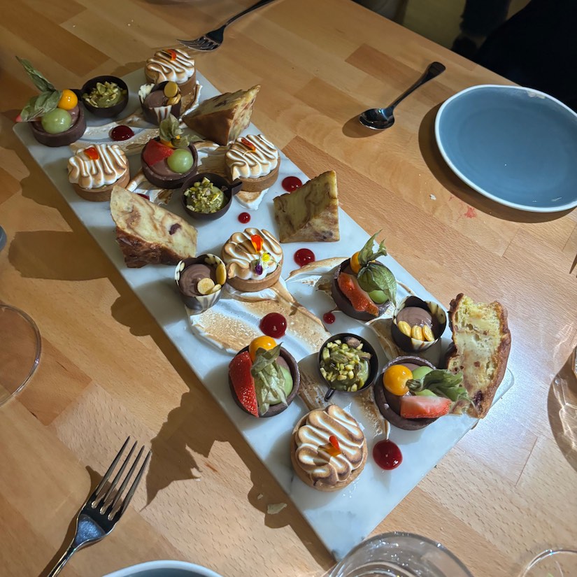 Desserts at Provisions Italiana Restaurant