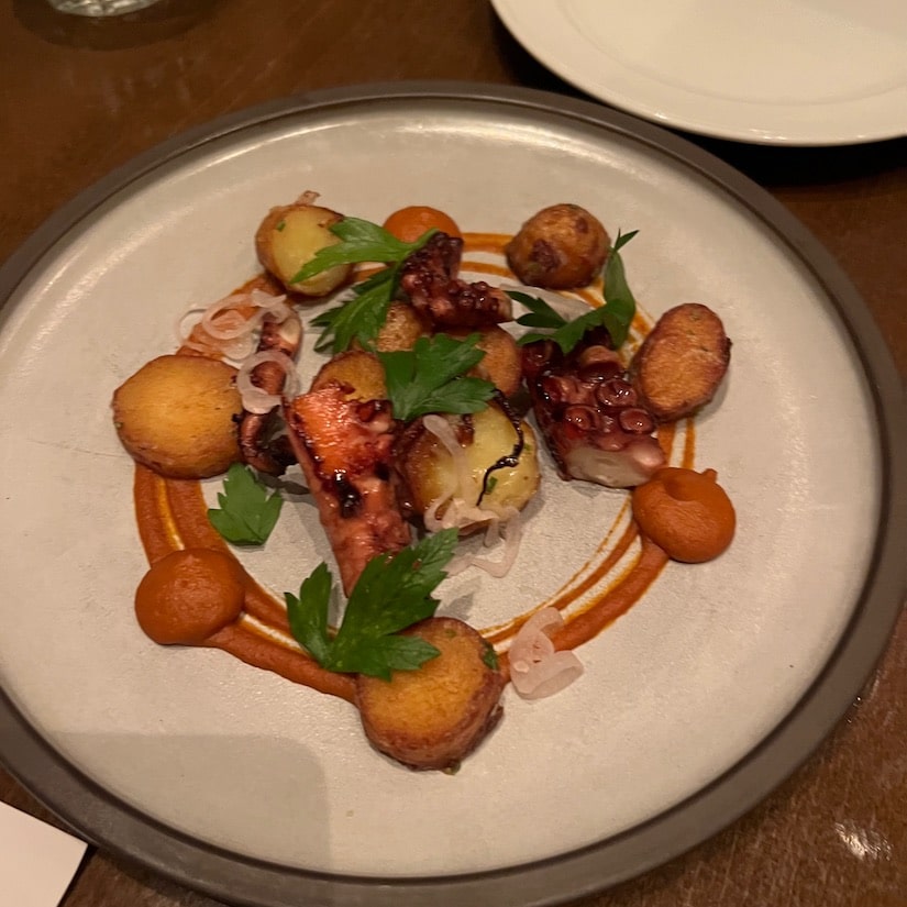 Scallops Tableu Restaurant