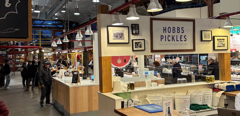 Granville Market interior view