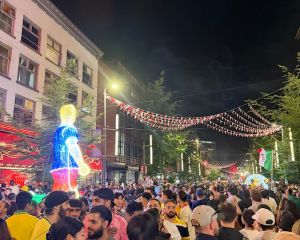 Granville Street in the evening FIFA 2026