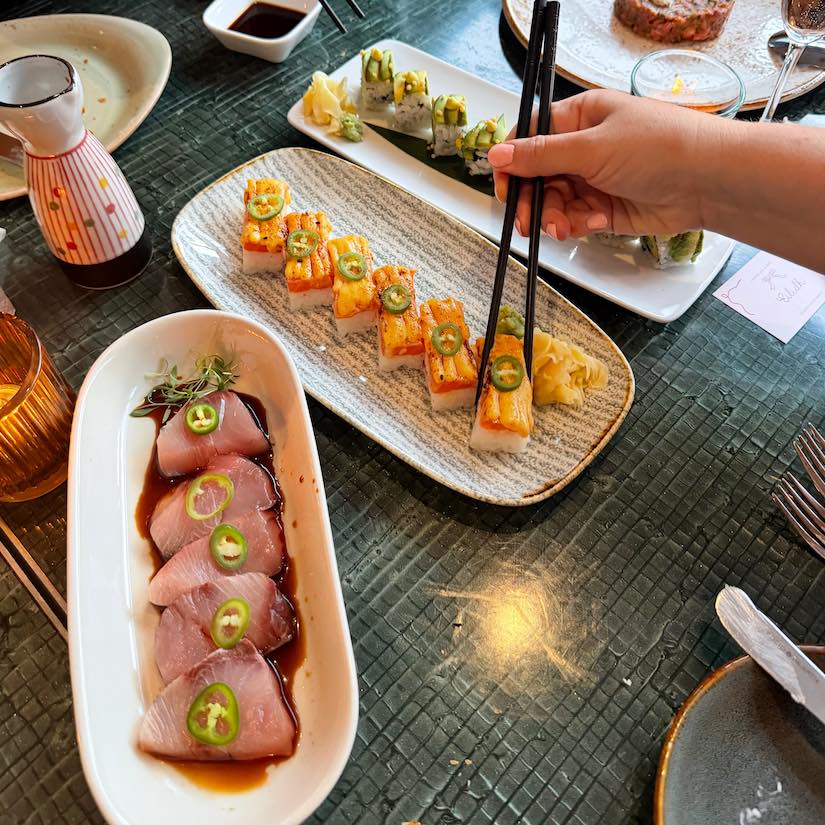 Sushi at The Victor