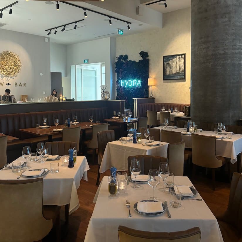Hydra Restaurant downtown Vancouver